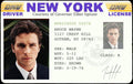 Bruce Wayne id card