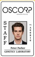 Oscorp peter parker id card