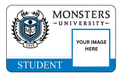 Monster University ID Badge