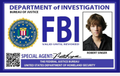Sam Winchester FBI ID badge