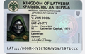 Victor Doom ID Card — The Masked Legend