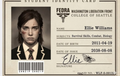 Ellie Williams Student ID Badge  — The Last of Us