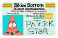 Patrick Star ID card