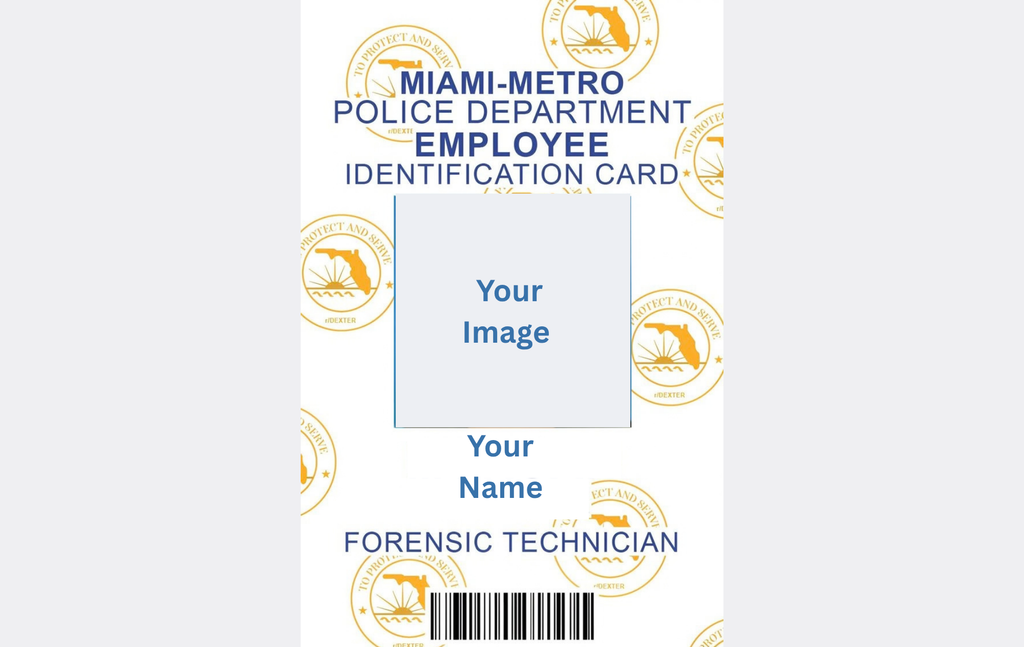 Dexter ID card Customized