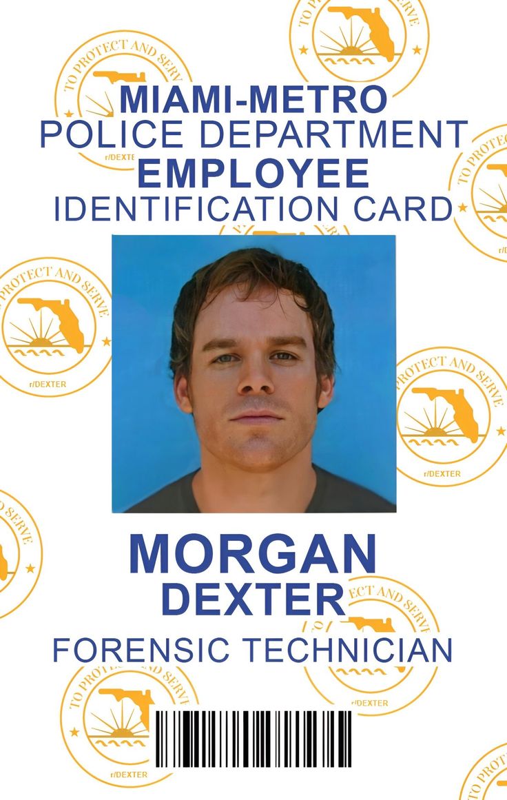 Dexter ID card